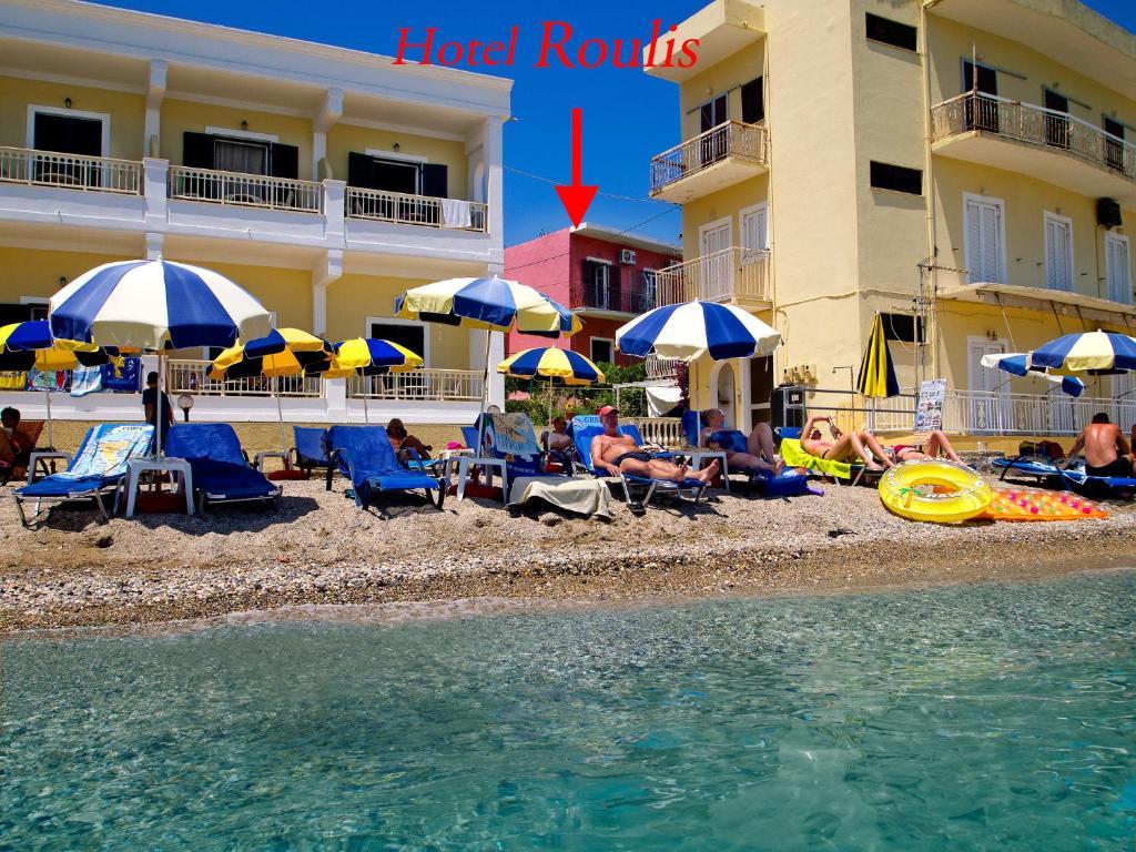 Pansion Roulis Hotel Moraitika Eksteriør billede